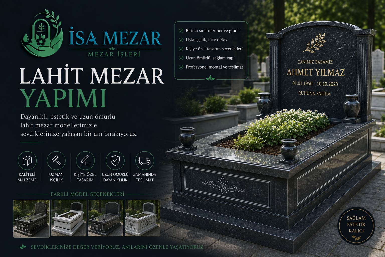 Lahit Mezar Yapımı